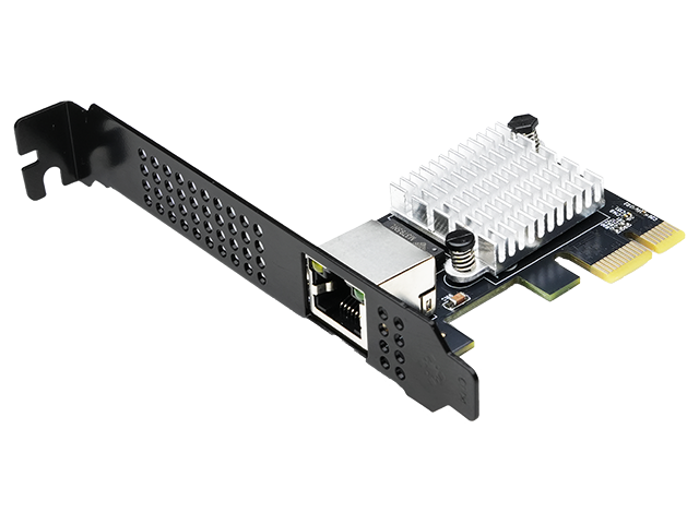 RTL8127 10GbE LANカード PCIe4.0x1 新品 PCIe 4.0 x1 for 10GbE: Lekuo RTL8127 Network Card
