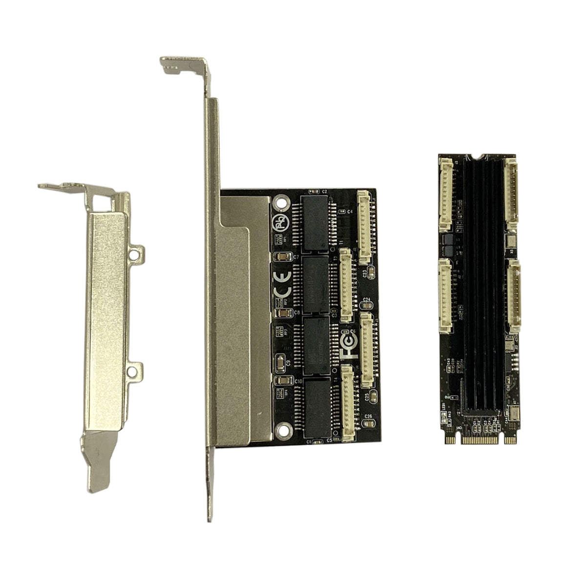 M.2 network card installation guide showing M key and B key compatibility