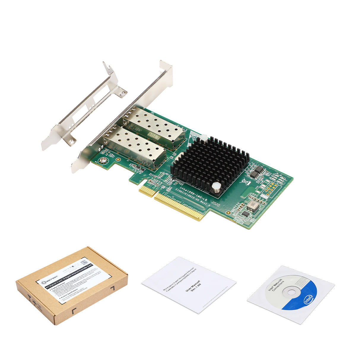 Professional networking adapter packaging and accessories