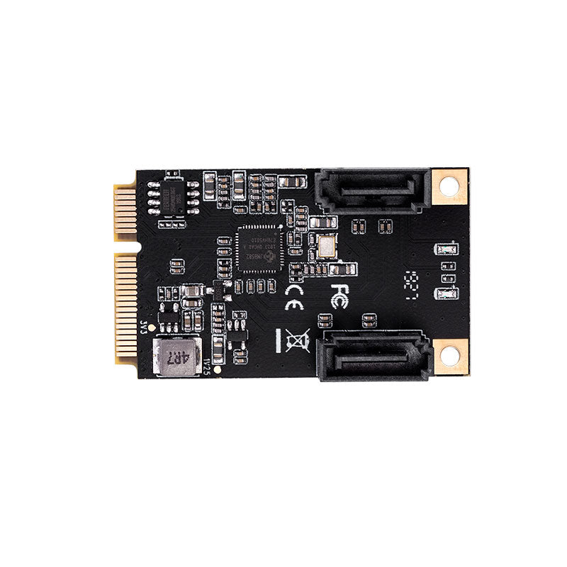 Mini PCI-E to 2 -Port SATA6G Card