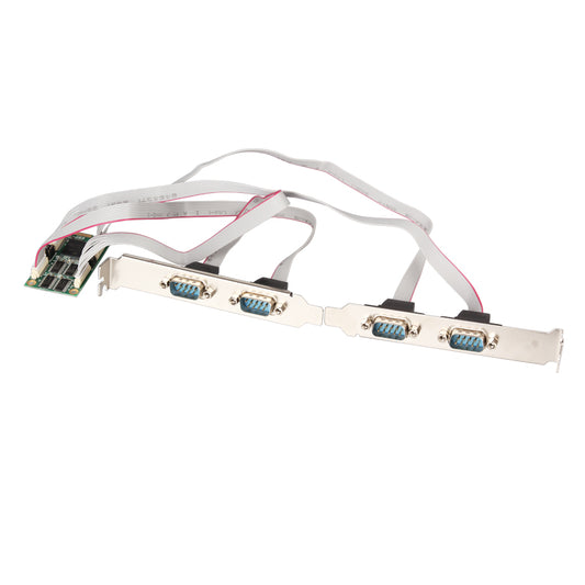 Mini PCIe serial port expansion card with 4 RS-232 ports by Lekuo