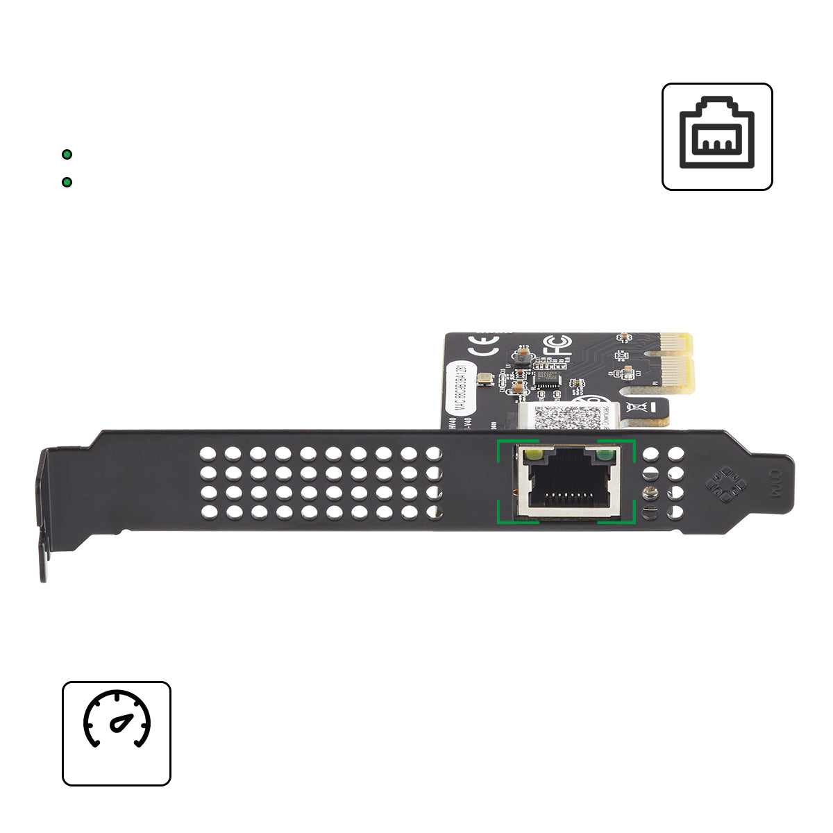 Lekuo 1-Port PCle to 1G Network Card,RTL8111H chip