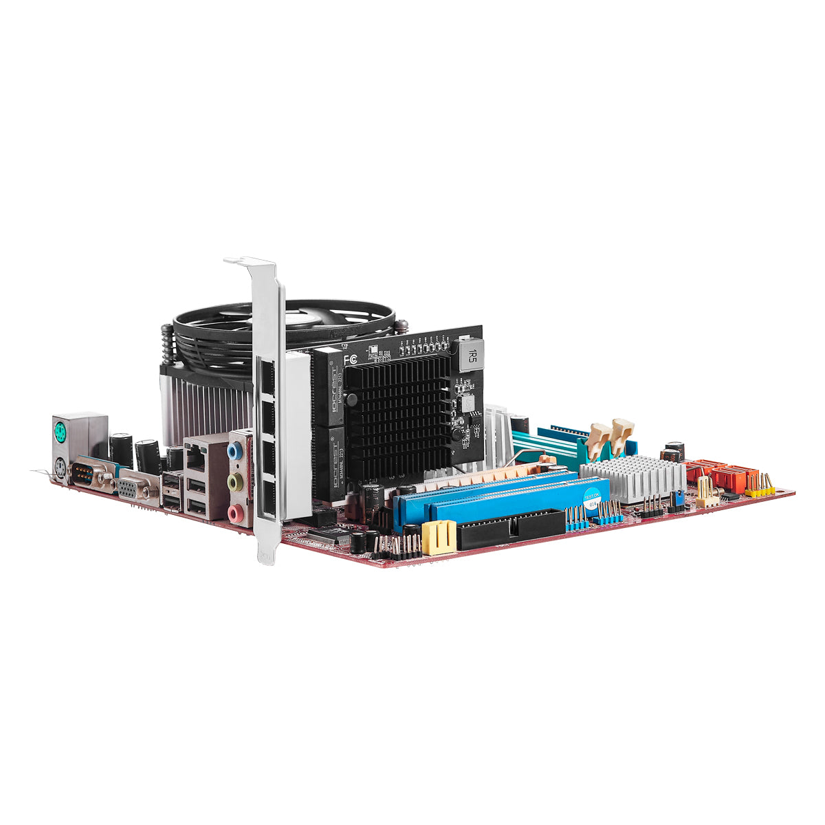 PCIe to 4 Ports 10 /100/1000M/2.5G Ethernet Card