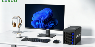Lekuo DTB3S61: USB4 40Gbps 5-Bay Hybrid Storage Enclosure