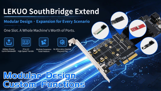 PB65MX4 LEKUO Southbridge Expansion Card: A Modular Expansion Platform