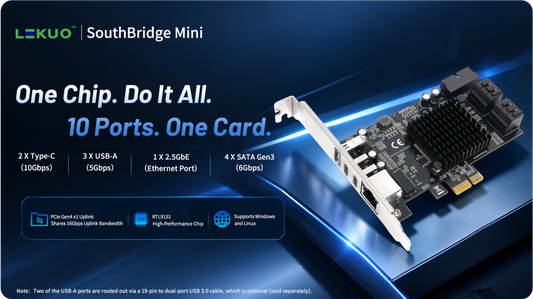 The Wait Is Over: Meet the LEKUO Southbridge Mini — One PCIe Slot, Ten Interfaces