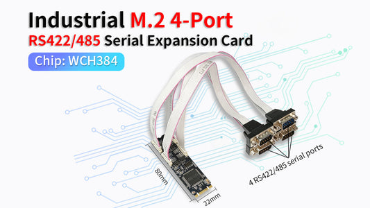 How to Add 4 RS422/RS485 Serial Ports to Your Mini PC with an M.2 Adapter Card