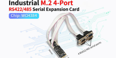 How to Add 4 RS422/RS485 Serial Ports to Your Mini PC with an M.2 Adapter Card