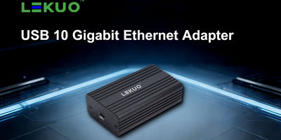 Lekuo USB 10GbE Adapter (RTL8159): The Easiest Way to Upgrade Your Network to 10G via USB-C