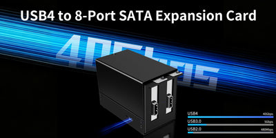 How to Expand to 8 SATA Ports via USB4: A Complete Guide to the LeKuo USB4 40Gbps SATA Expansion Dock