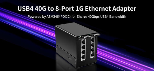 Lekuo USB4 8-Port Gigabit Ethernet Adapter Review