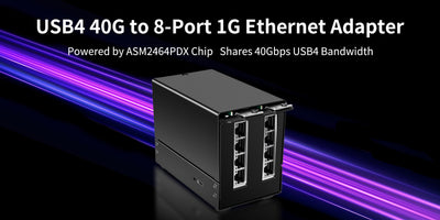 Lekuo USB4 8-Port Gigabit Ethernet Adapter Review