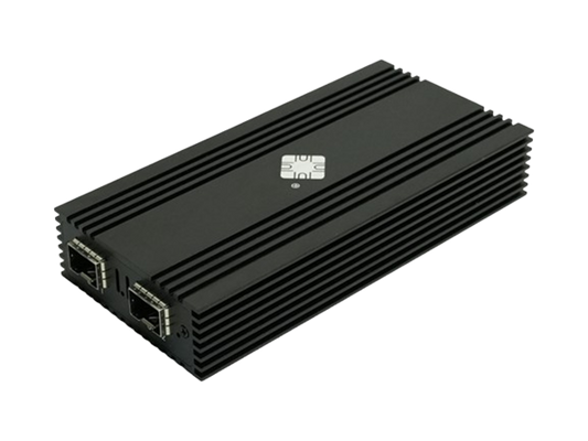 USB4 to dual 10G SFP+ fiber network adapter with Intel 82599ES chipset