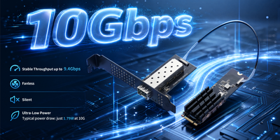 A Perfect Fit for Mini PCs: 1.79W 10GbE SFP+ in a Single M.2 Slot