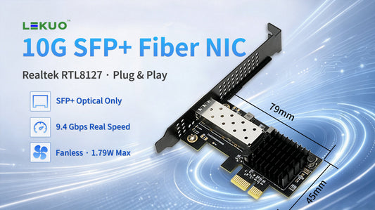 Realtek RTL8127 10G SFP+ NIC Review: Is It the Best Low-Power 10G Card for NAS & Home Server?
