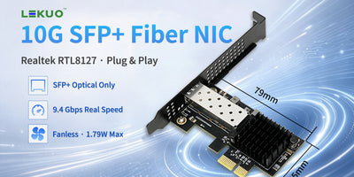 Realtek RTL8127 10G SFP+ NIC Review: Is It the Best Low-Power 10G Card for NAS & Home Server?