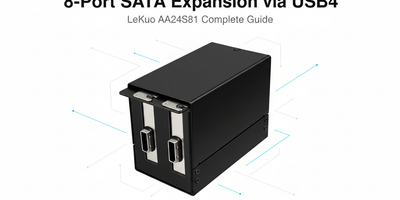 How to Expand to 8 SATA Ports via USB4: A Complete Guide to the LeKuo USB4 40Gbps SATA Expansion Dock