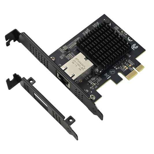 IO-PCE1131-GLAN PCIe x1 to 10Gbps Ethernet Network Card - AQC113 Chip Adapter