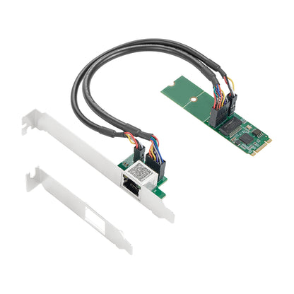 Lekuo 1-Port M.2 2.5G Network Card,Intel I226 chip