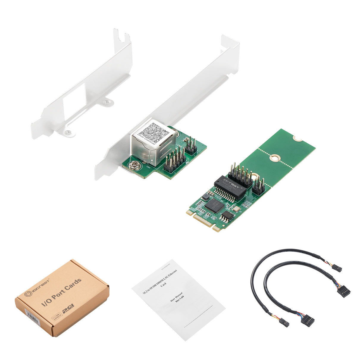 Lekuo 1-Port M.2 2.5G Network Card,Intel I226 chip