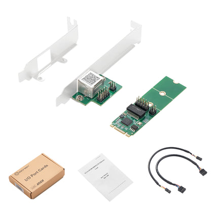 Lekuo 1-Port M.2 2.5G Network Card,Intel I226 chip