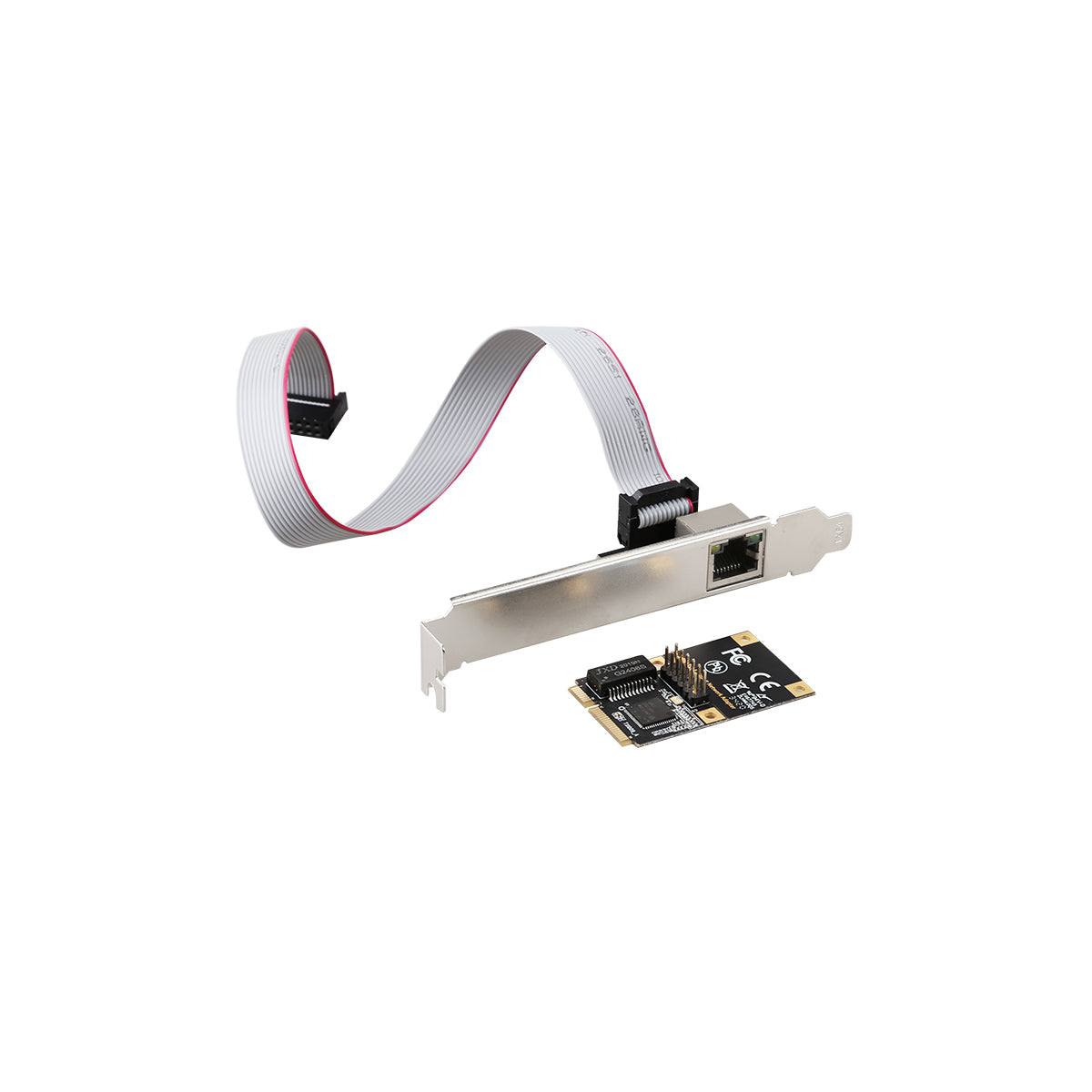 Mini PCIe to 10 /100/1000M Ethernet Card