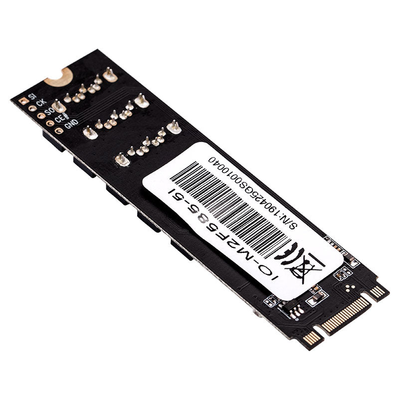 Product specifications label showing PCIe 3.0 compatibility