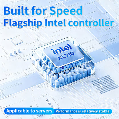 40Gbps QSFP+ network adapter with Intel XL710 controller chipset