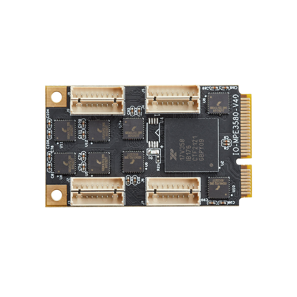 Lekuo 8-Port RS-232 Mini PCIe Serial Card