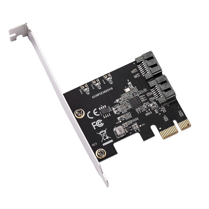 PCIe3.0 to 2 ports SATA6Gb/s Card