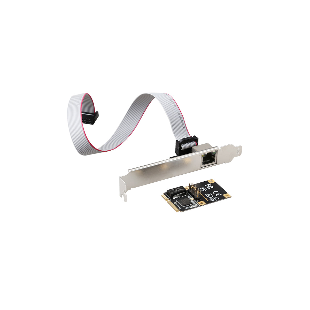 Mini PCIe to 10 /100/1000M Ethernet Card