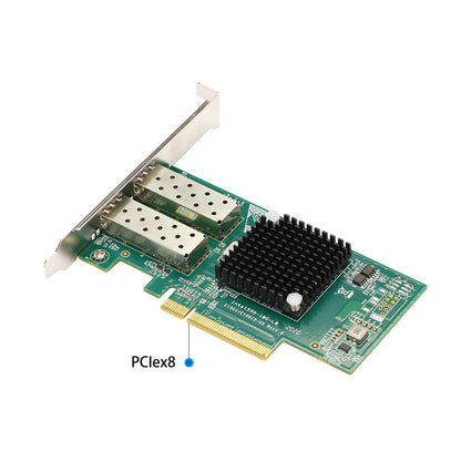 PCIex8 to 2 Ports SFP+ 10G Ethernet network adapter,IO-PCE82599-2GLAN