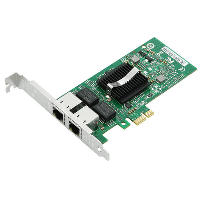 Lekuo PCIe 2ポート 1G RJ45 ネットワークカード – サーバーおよびワークステーション向け Intel 82576 チップセット