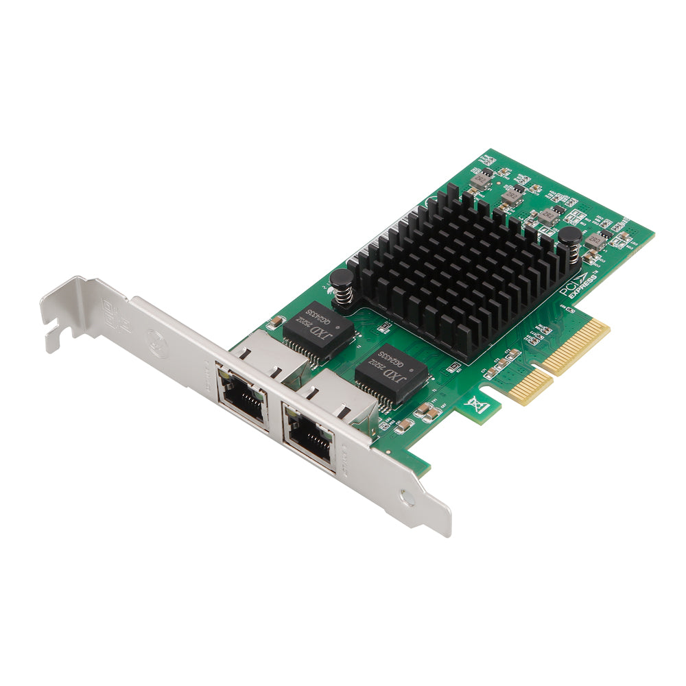 Lekuo Dual-Port 2.5GbE PCIe Network Card RTL8125B 2 x RJ45