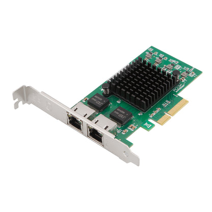 Lekuo Dual-Port 2.5GbE PCIe Network Card RTL8125B 2 x RJ45