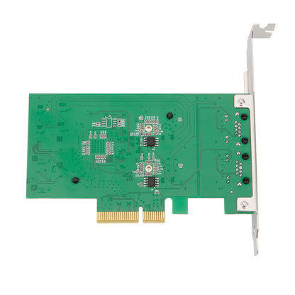 Lekuo Dual-Port 2.5GbE PCIe Network Card RTL8125B 2 x RJ45