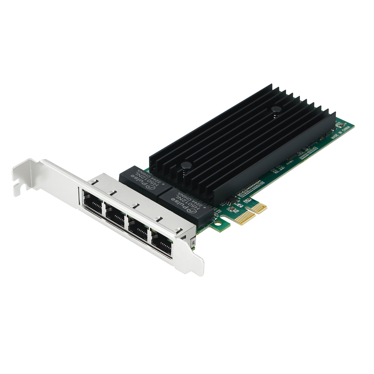 Lekuo 4-port Gigabit Ethernet network card with Intel 82576 chipset - product overview
