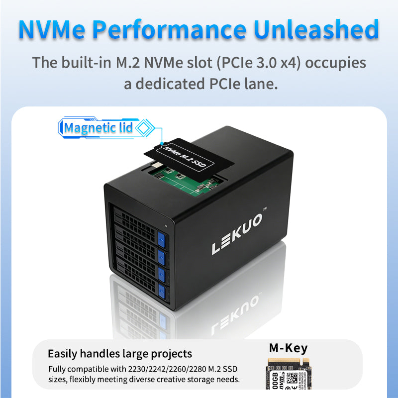 Lekuo TB3 enclosure SATA HDD installation guide