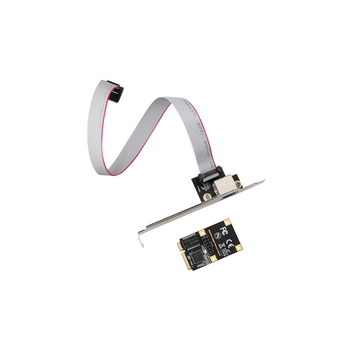 Mini PCIe to 10 /100/1000M Ethernet Card