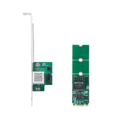 Lekuo 1-Port M.2 2.5G Network Card,Intel I226 chip
