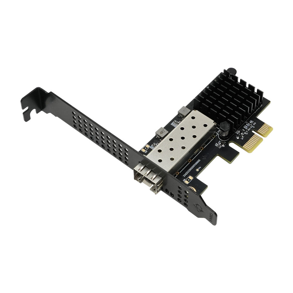 Lekuo PR27F12 PCIe 10G SFP+ Network Card white background product photo