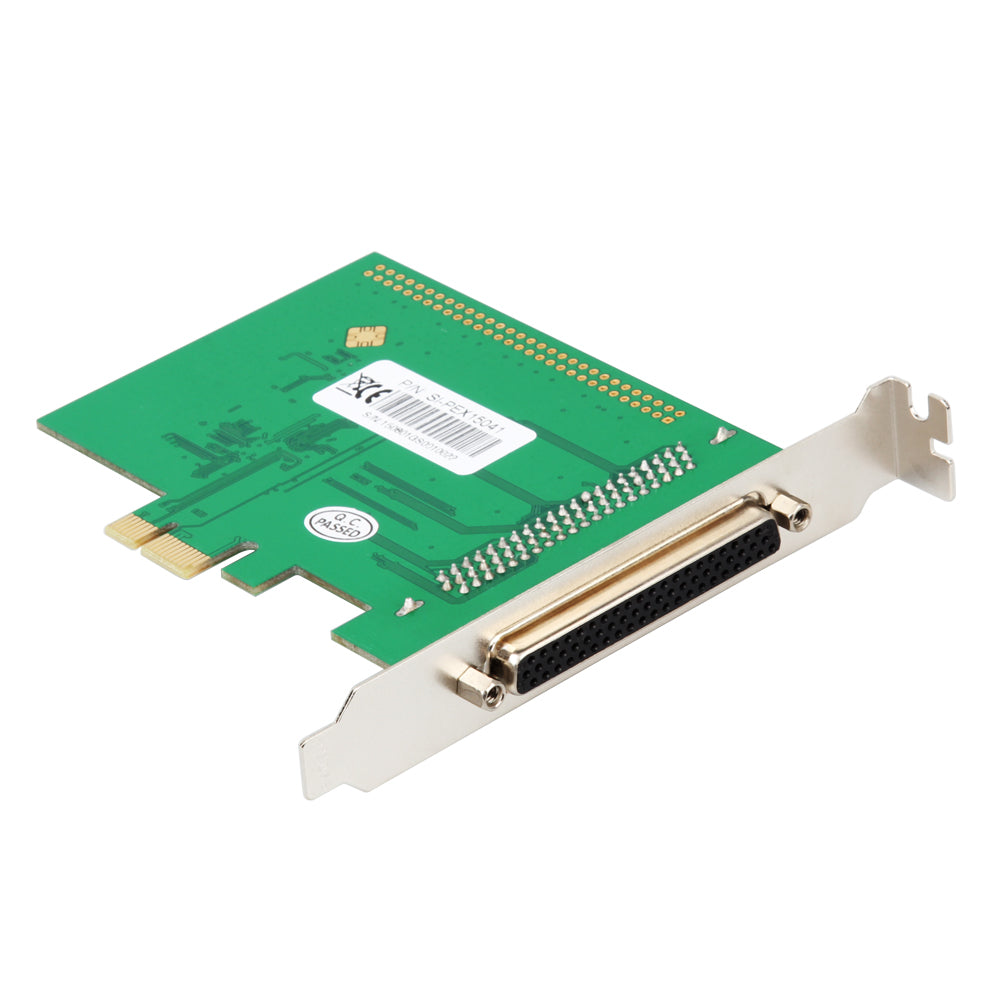 PCIe 8 Ports RS-232 DB9 Serial Controller Card with Fan Out Cable