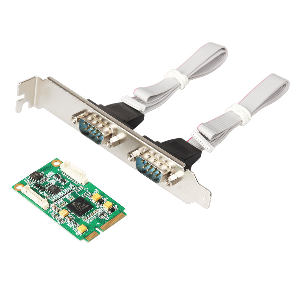 Mini PCIe to 2 port RS422/485 serial communication card by Lekuo