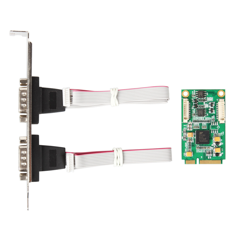 미니 PCIe - 2포트 RS422/485 카드