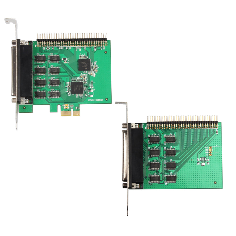 Lekuo 8-Port RS-232 PCIe Serial Card with Fan-Out Cable