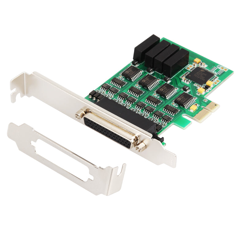 Lekuo 4-Port RS-422/485 PCIe Serial Card with Fan-Out Cable
