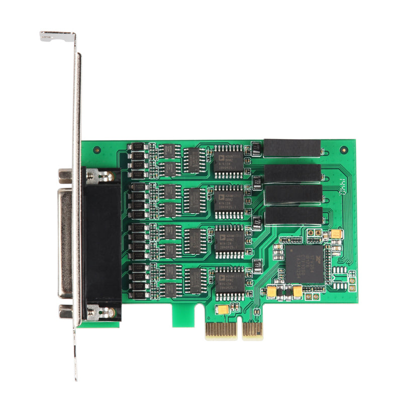Lekuo 4-Port RS-422/485 PCIe Serial Card with Fan-Out Cable
