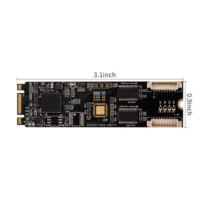 M.2 to 2 Ports DB9 RS232 Serial Controller Card,IO-ADA15069