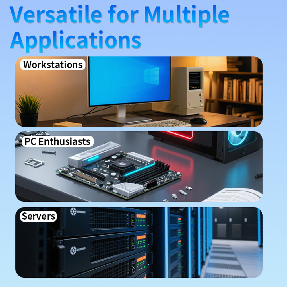 Lekuo PCIe Gen3/Gen4 x4 to Oculink (SFF-8612) Adapter