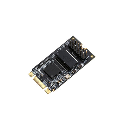 M.2 B-Key M-Key to Gigabit Ethernet Adapter - compact network converter with gold-plated connectors